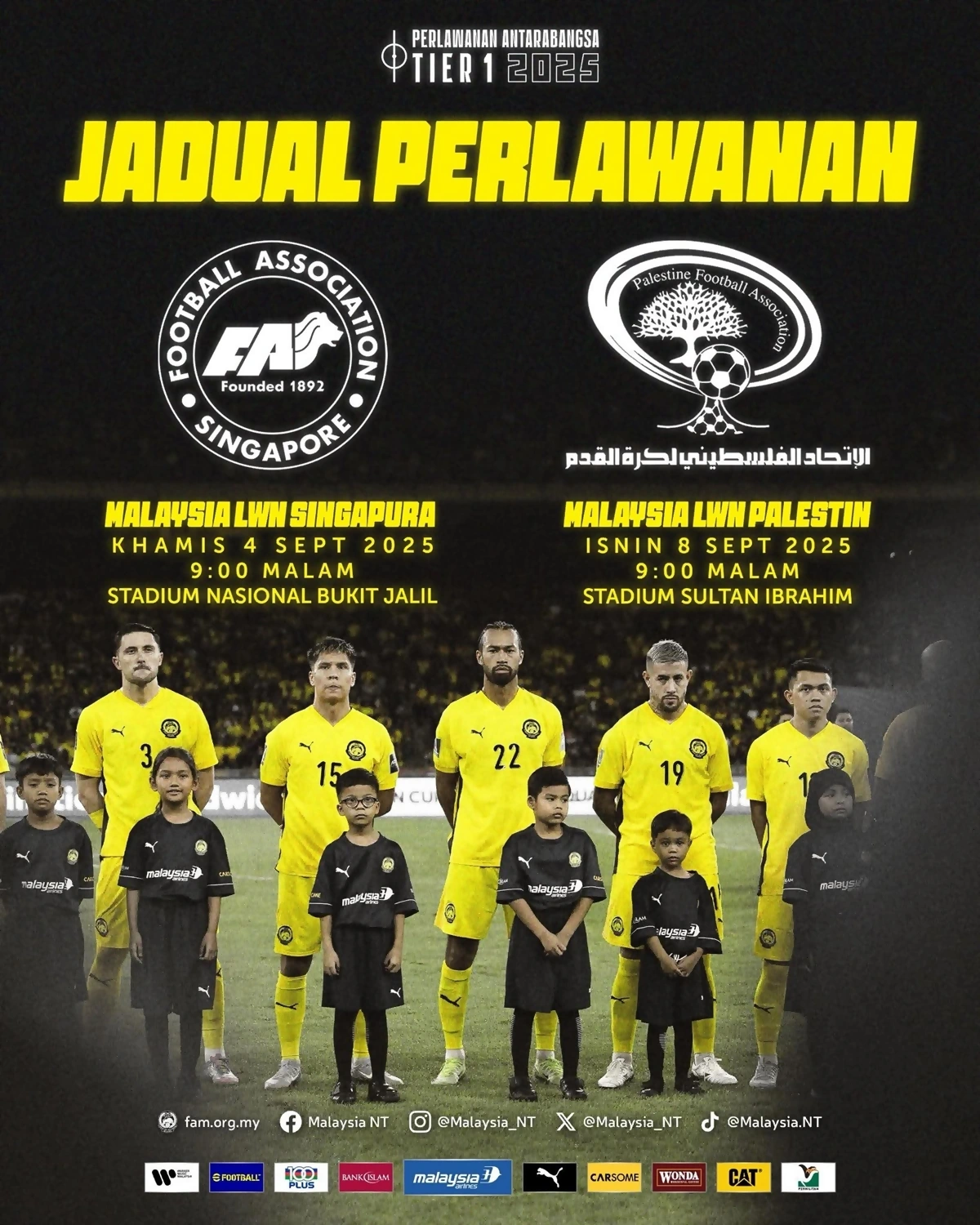 jadual malaysia 2025