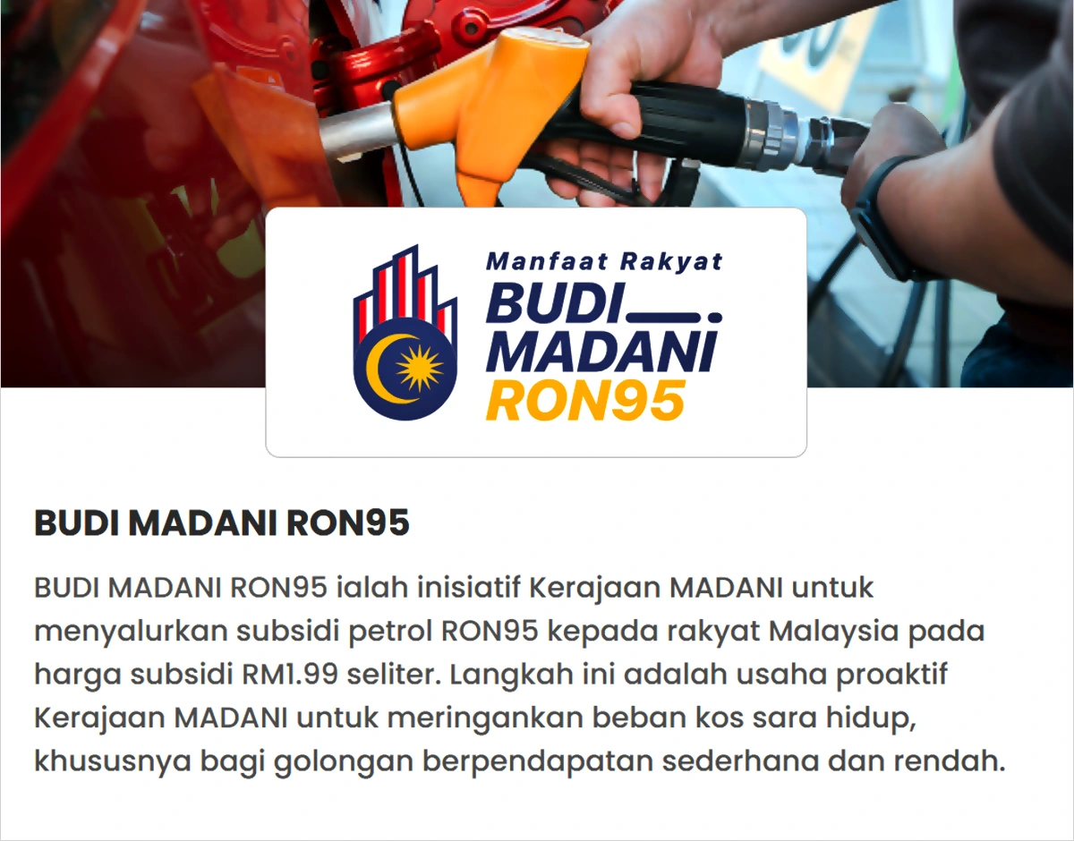 budi madani ron95