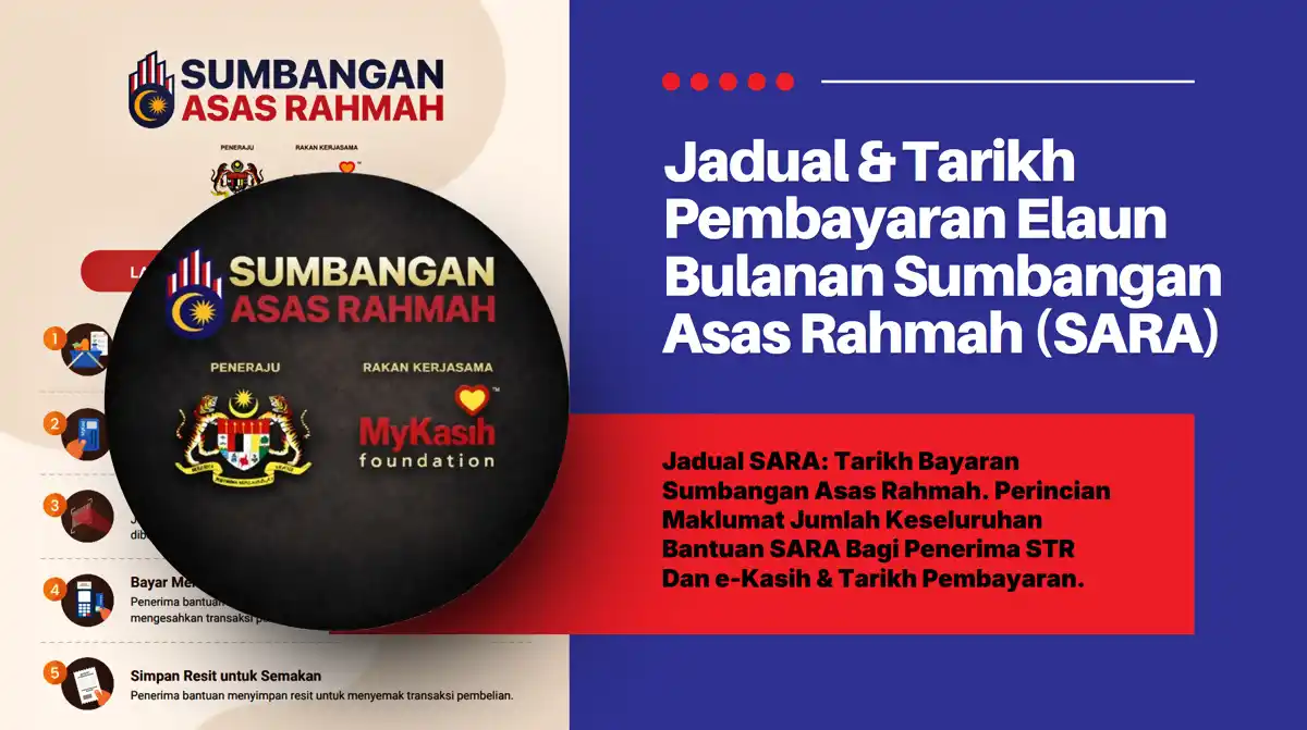 jadual bayaran sara