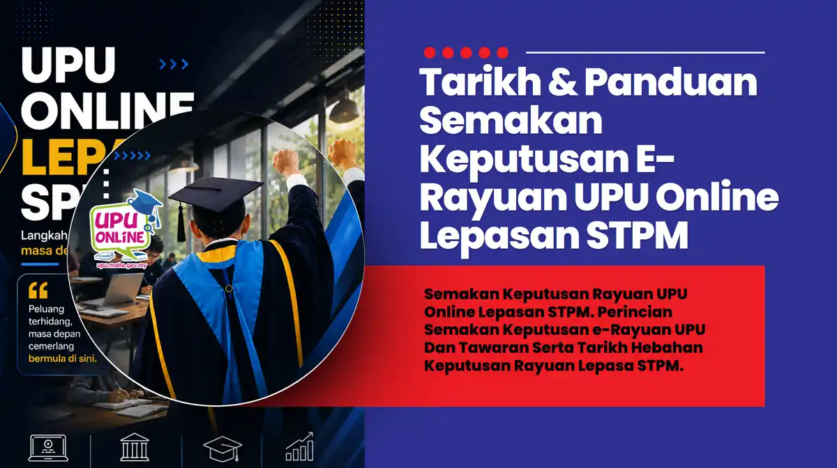 keputusan rayuan upu online stpm