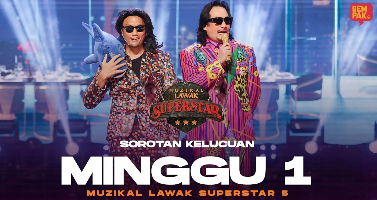 muzikal lawak superstar 2025 minggu 1
