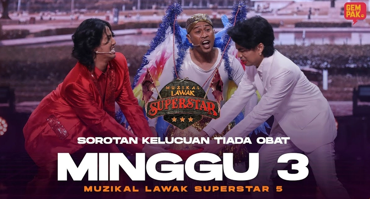 muzikal lawak superstar 2025 minggu 3