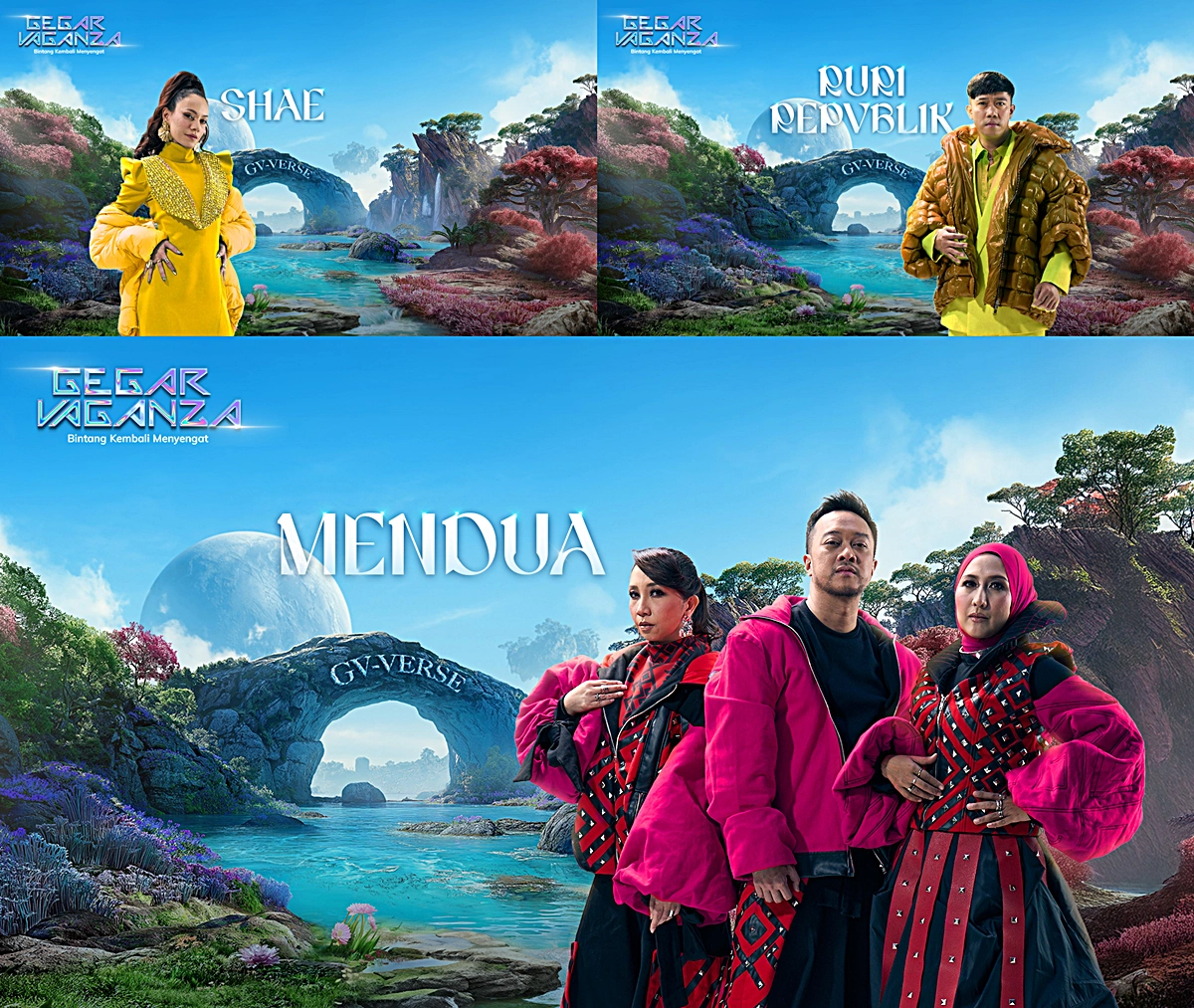 peserta gegar vaganza 12 indonesia