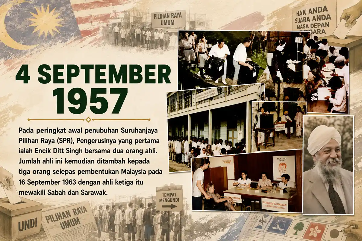 sejarah penubuhan suruhanjaya pilihan raya