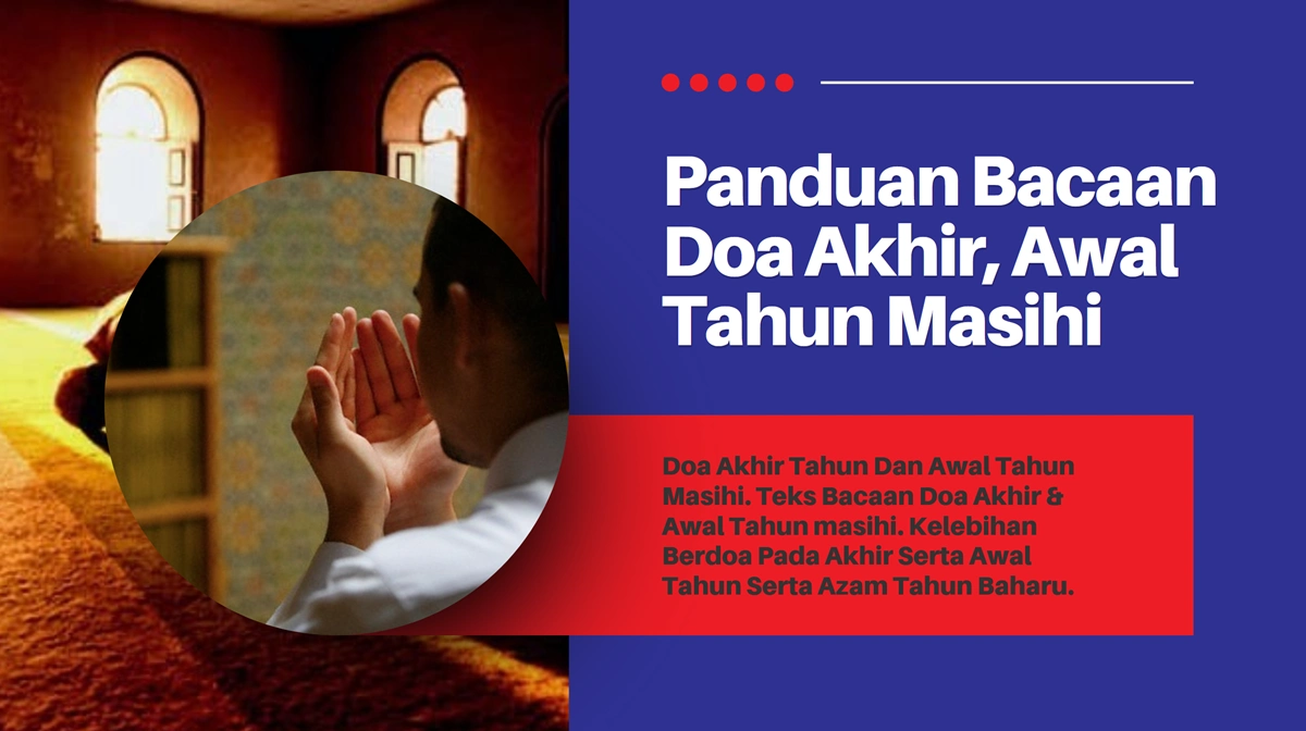 doa akhir awal tahun masihi