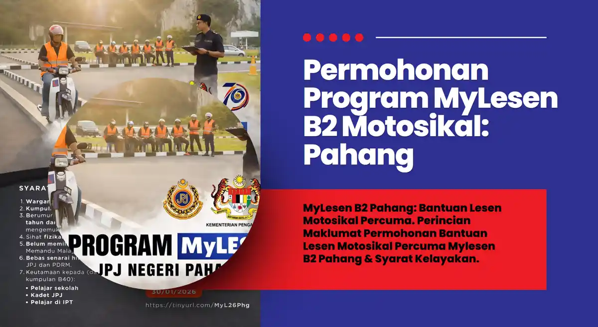 bantuan lesen memandu percuma pahang
