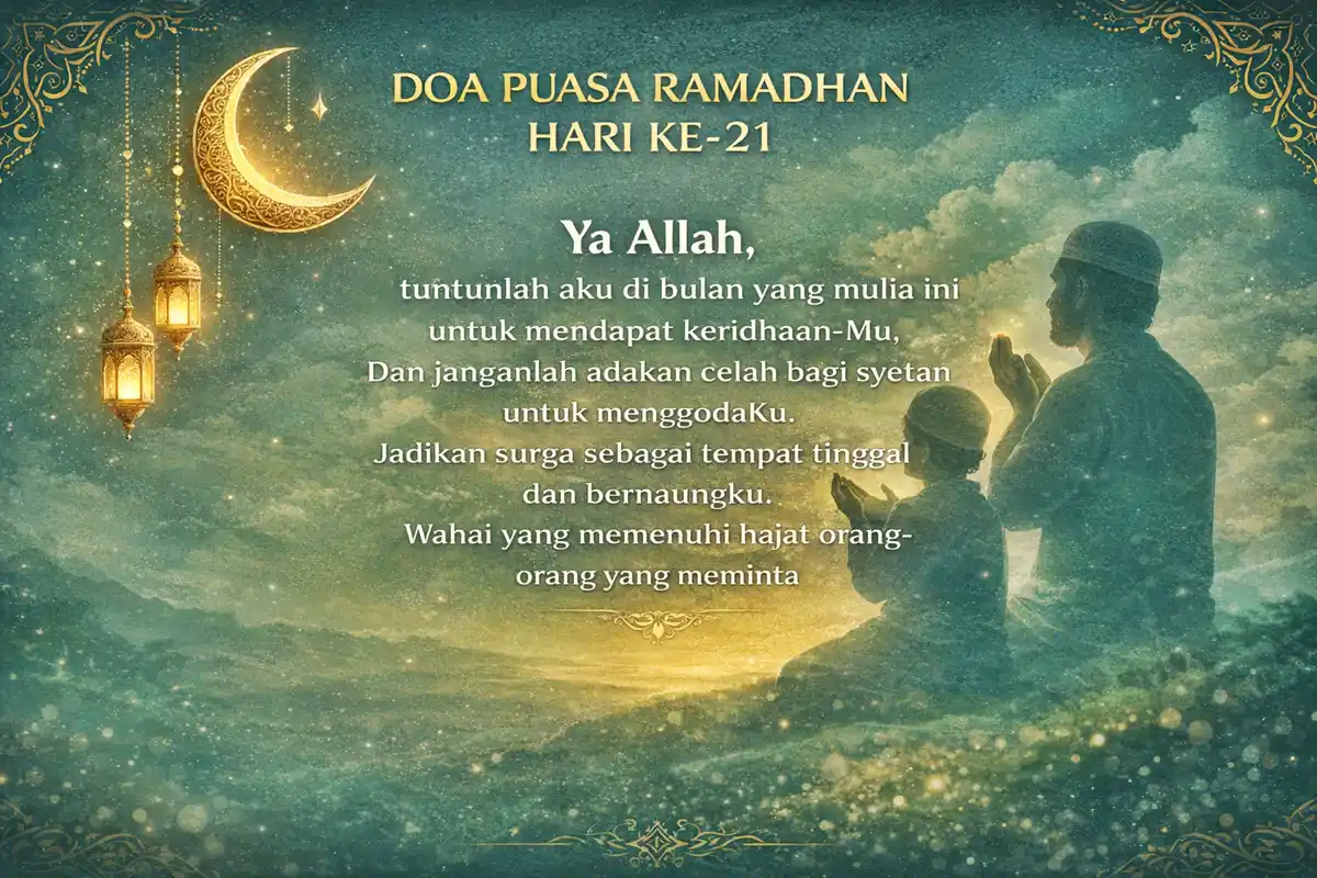 doa harian ramadan hari 21