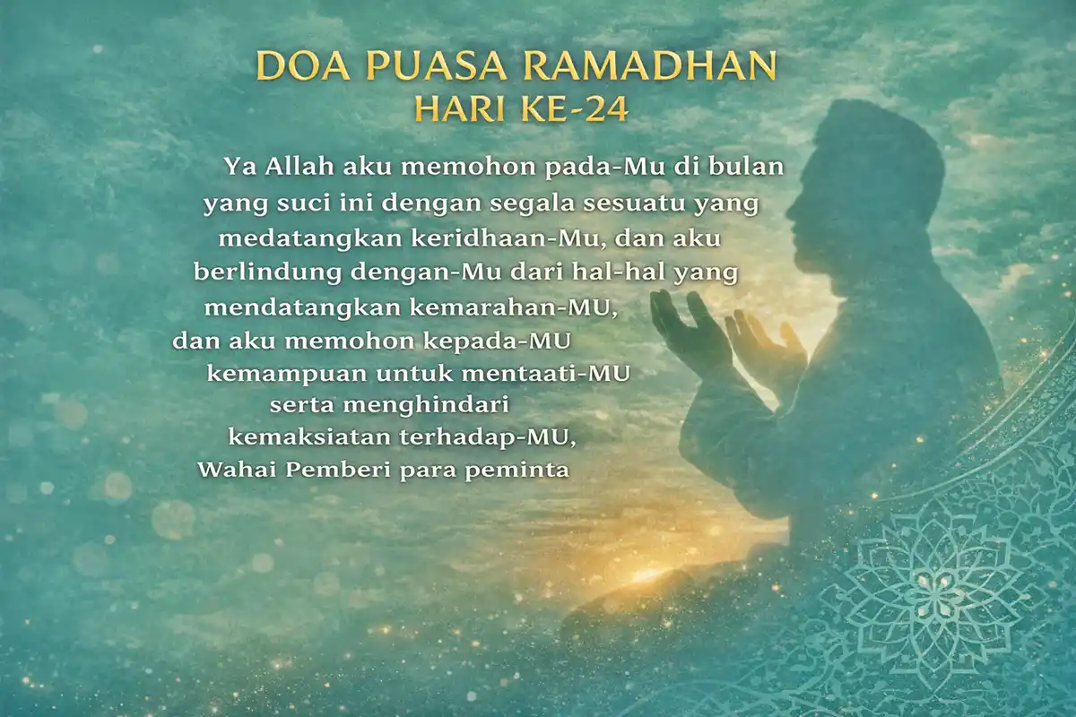 doa harian ramadan hari 24