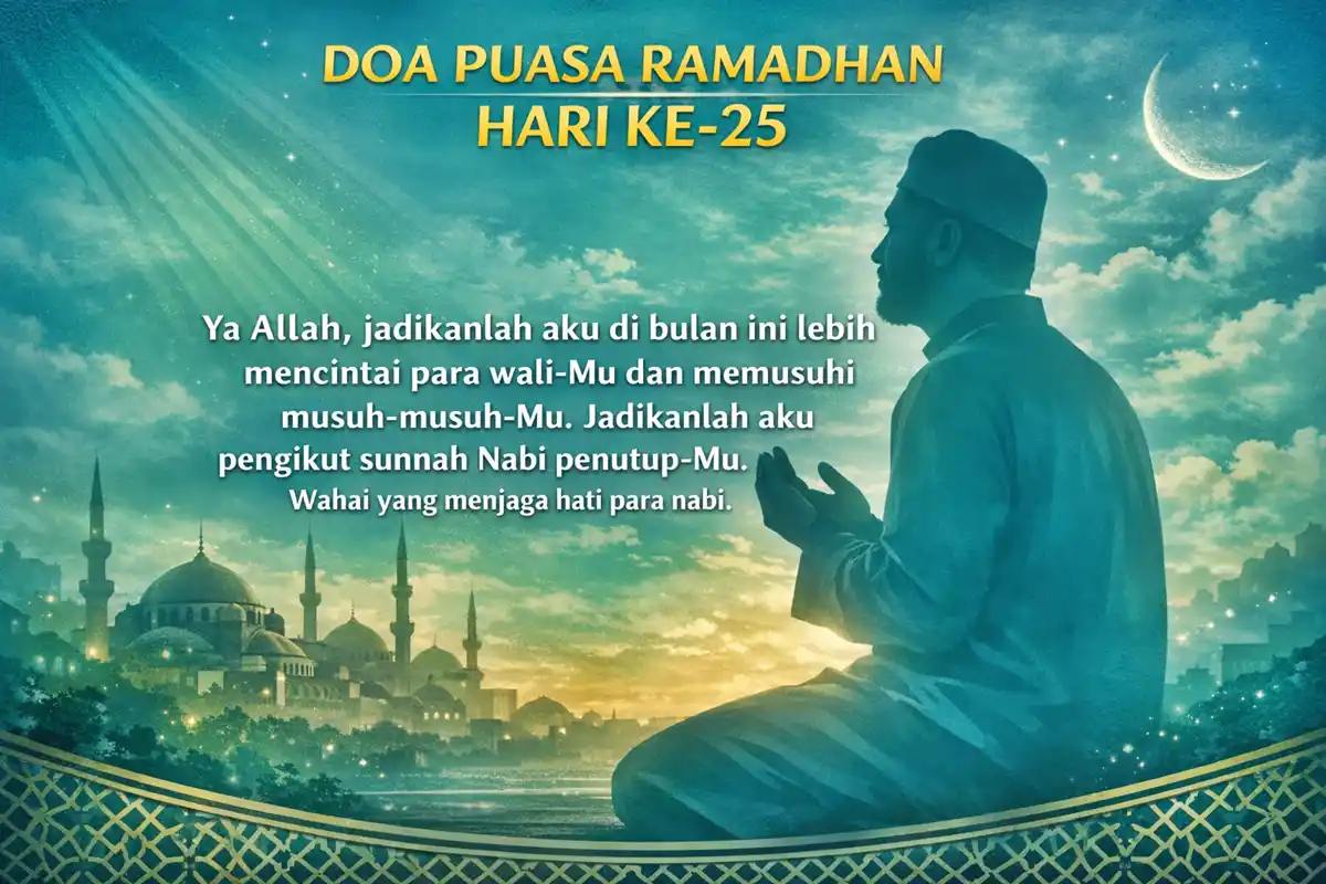 doa harian ramadan hari 25