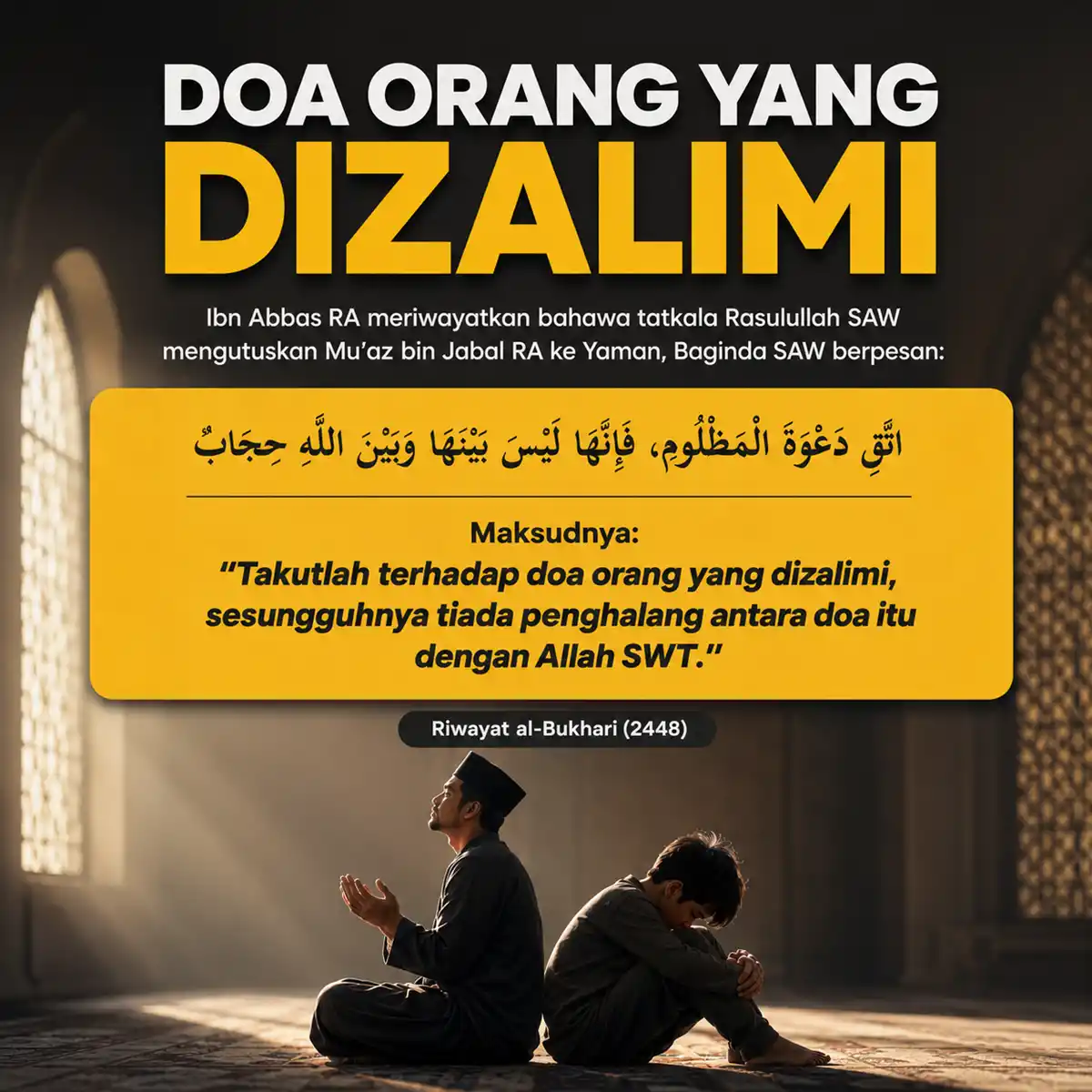 doa orang dianiaya