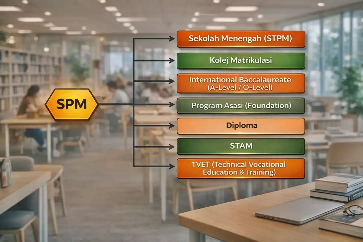 pendidikan selepas spm