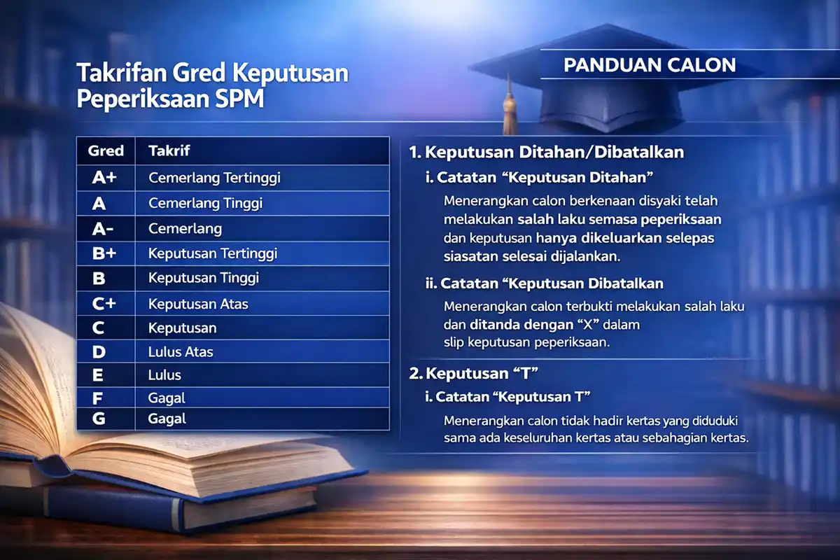 result spm gred