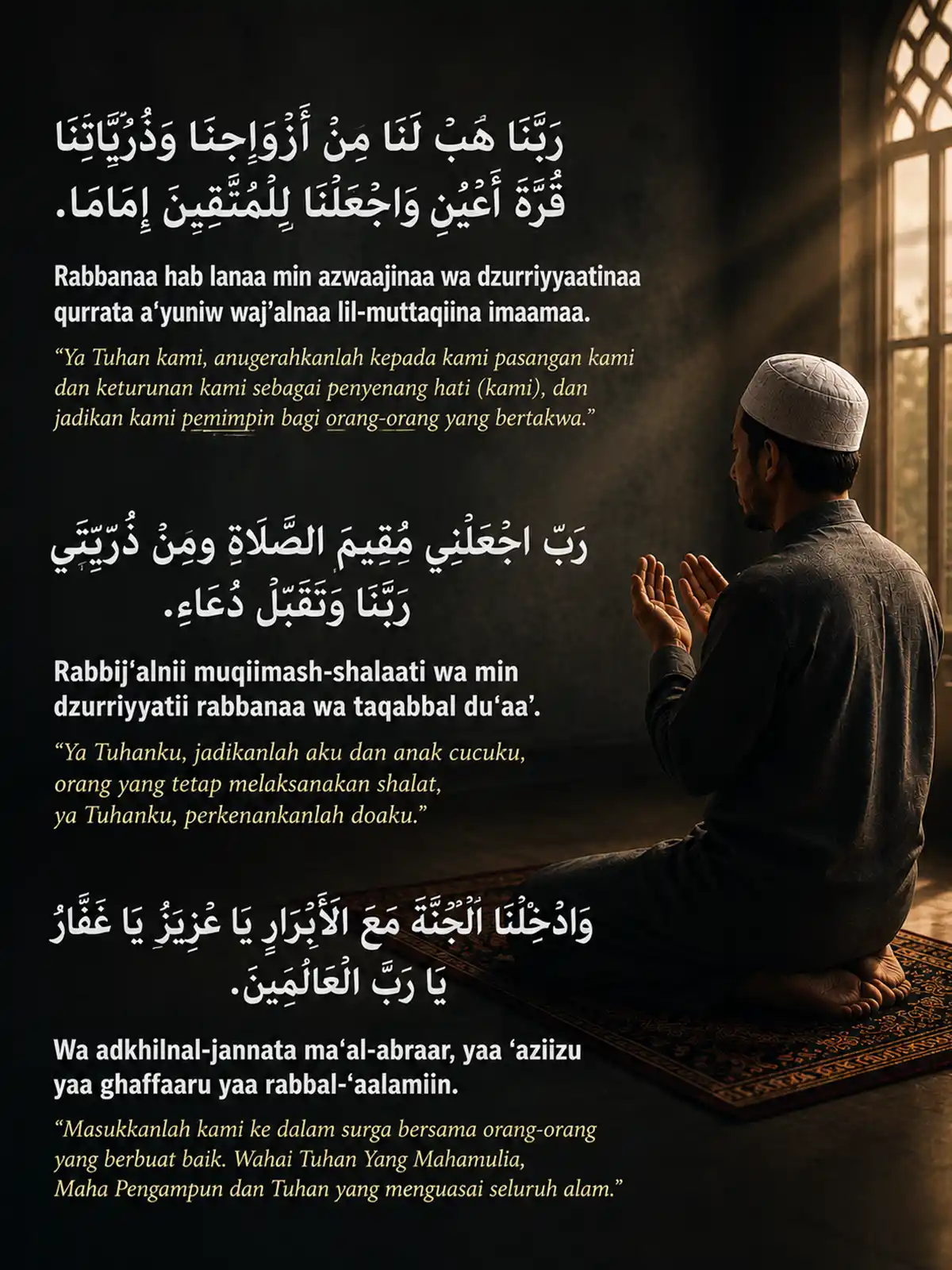 sambungan doa selepas solat 2