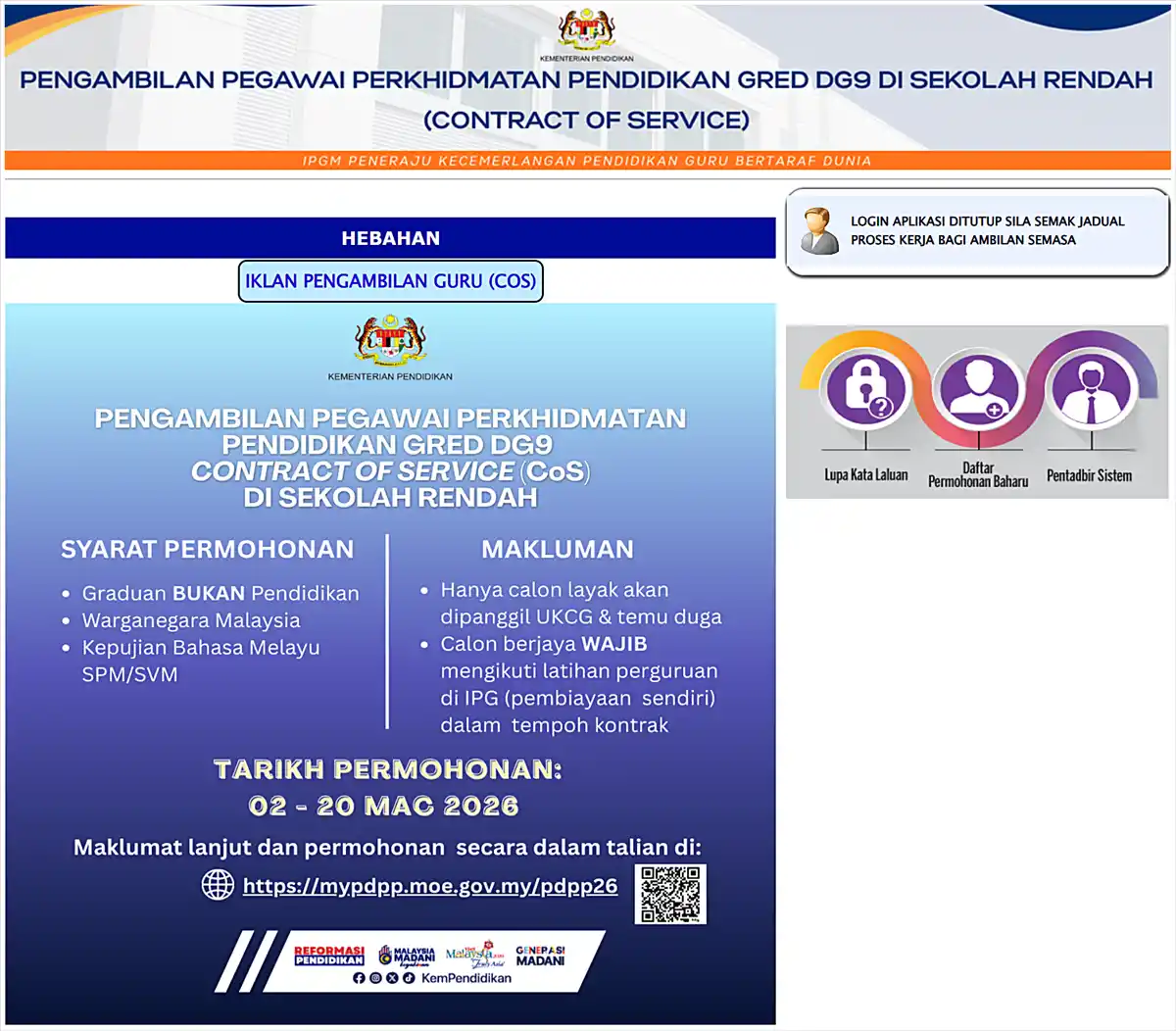 ipgm modul mypdpp perdana cos