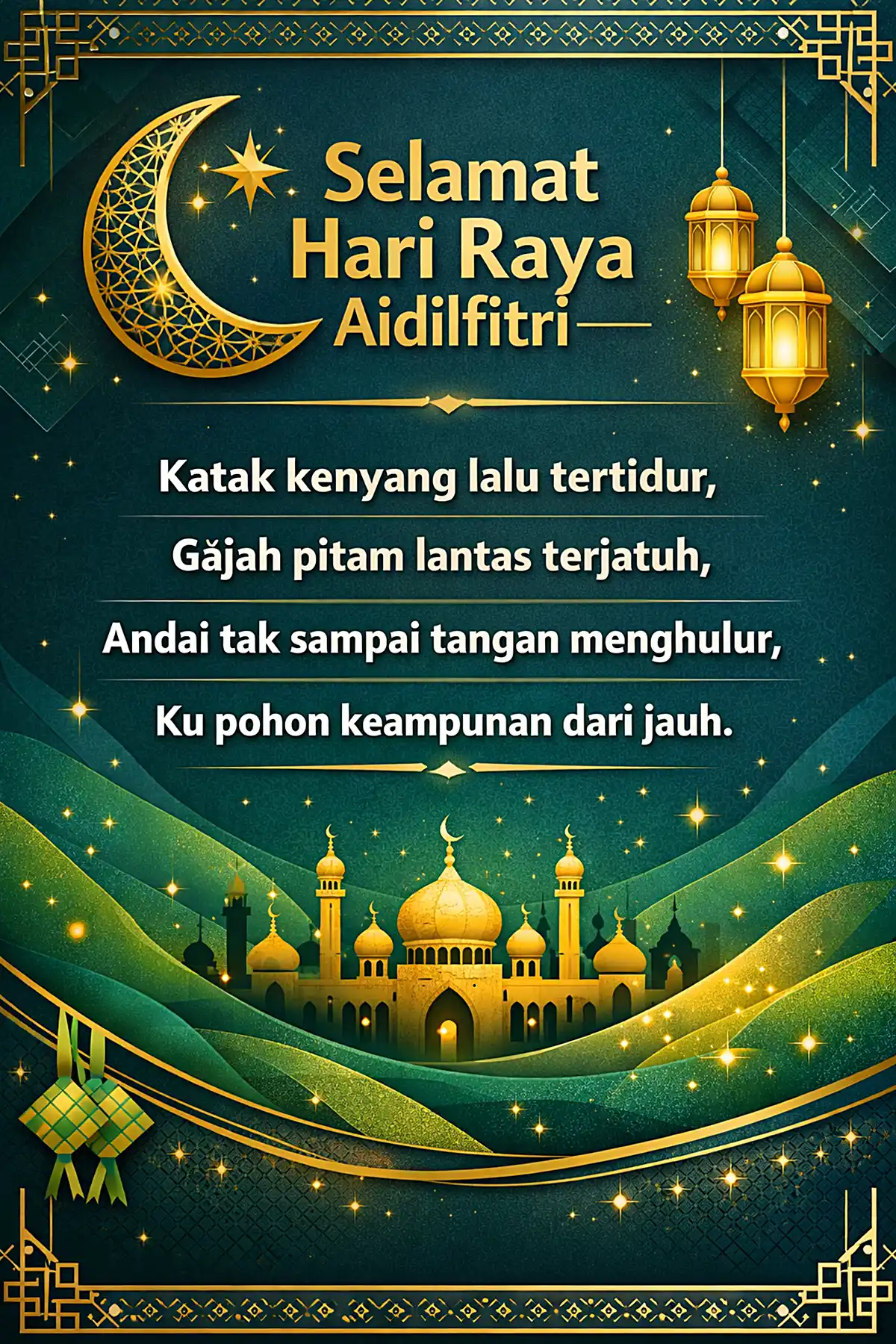 kad ucapan hari raya aidilfitri 3