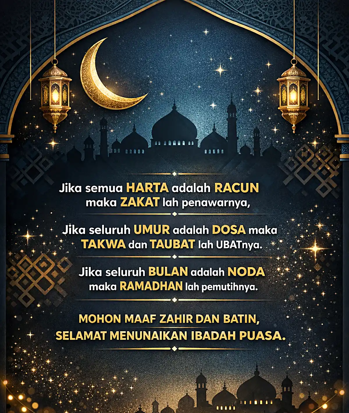 kad ucapan selamat puasan ramadan 4