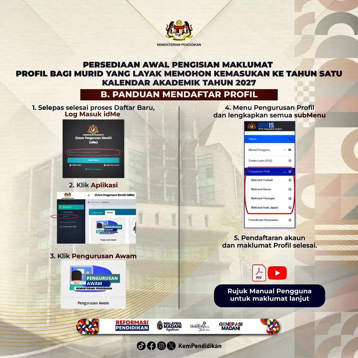 pendaftaran tahun 1 2027 3