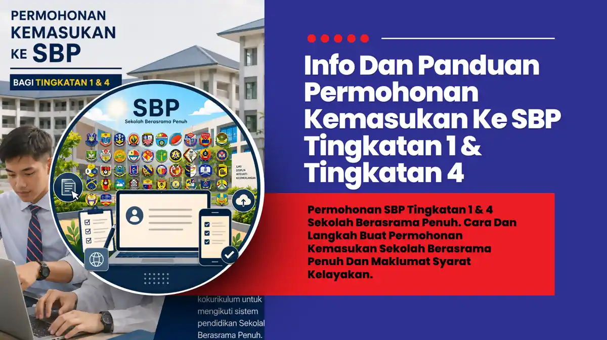 sbp permohonan tingkatan 1 dan 4