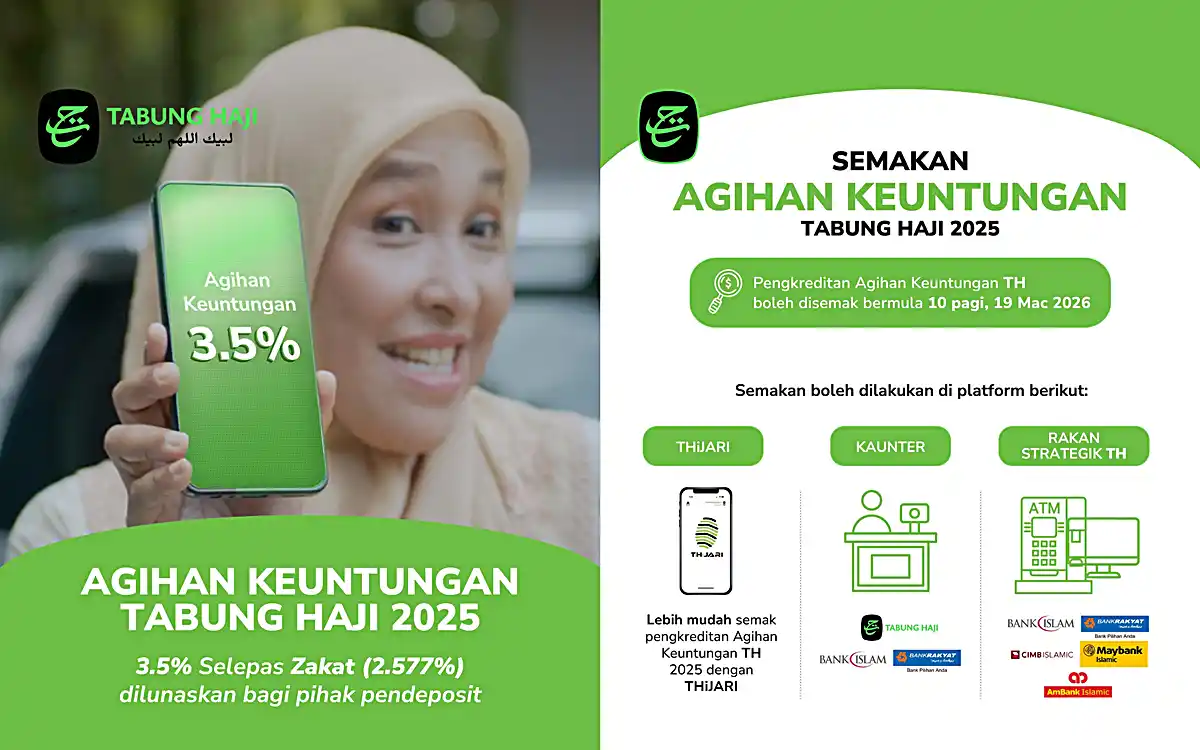 agihan keuntungan tabung haji 2025
