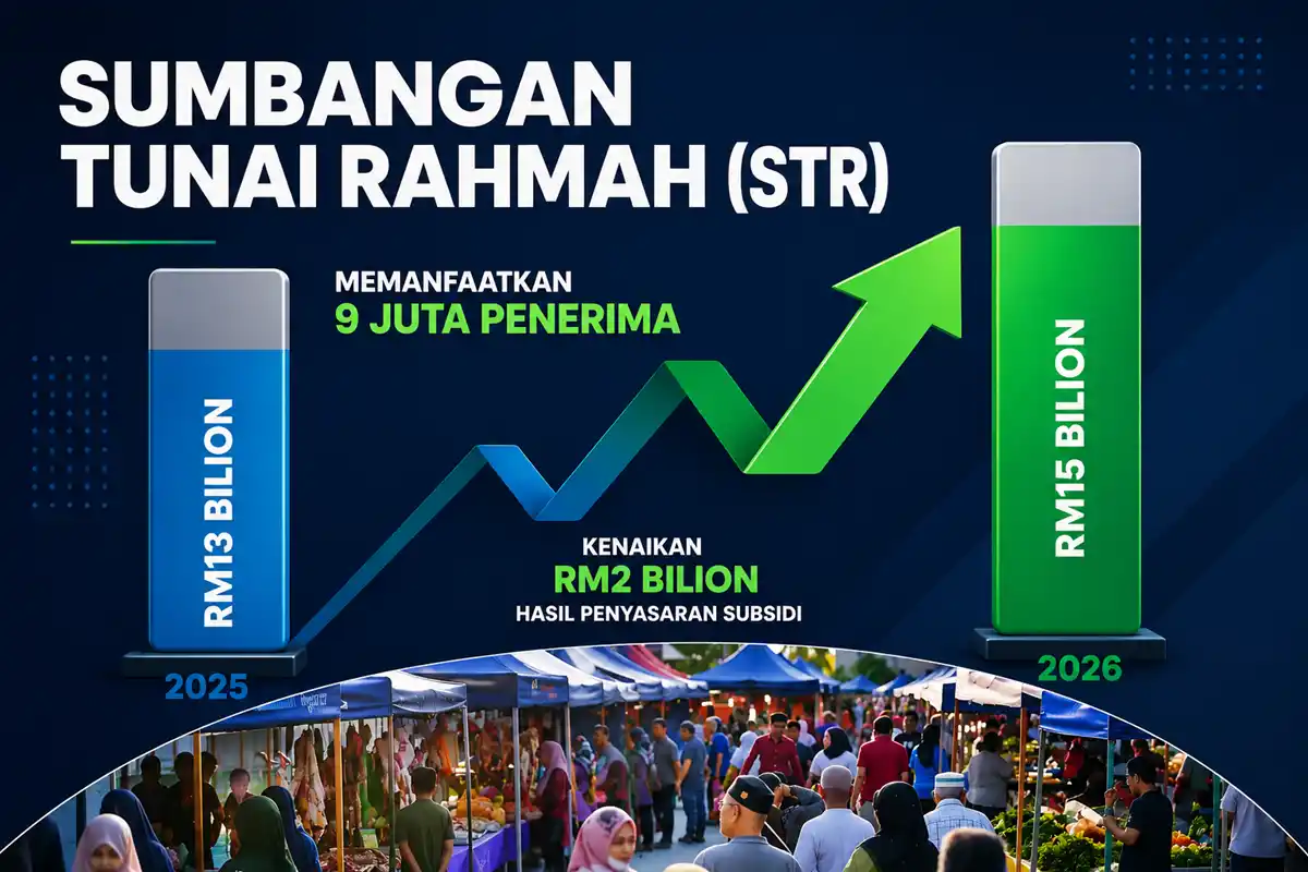 info kenaikan duit str 2026