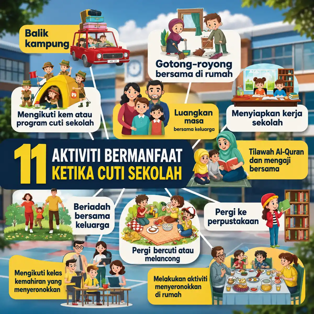 aktiviti musim cuti sekolah