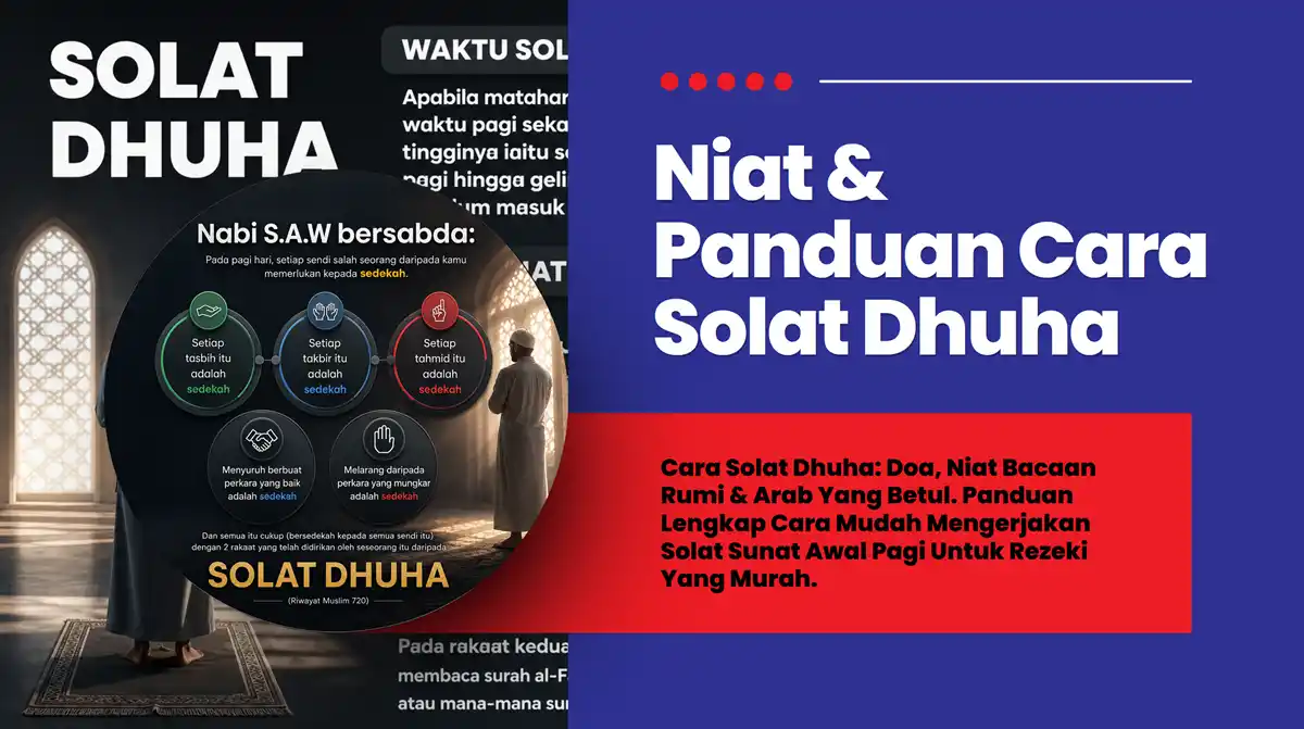 cara solat sunat dhuha