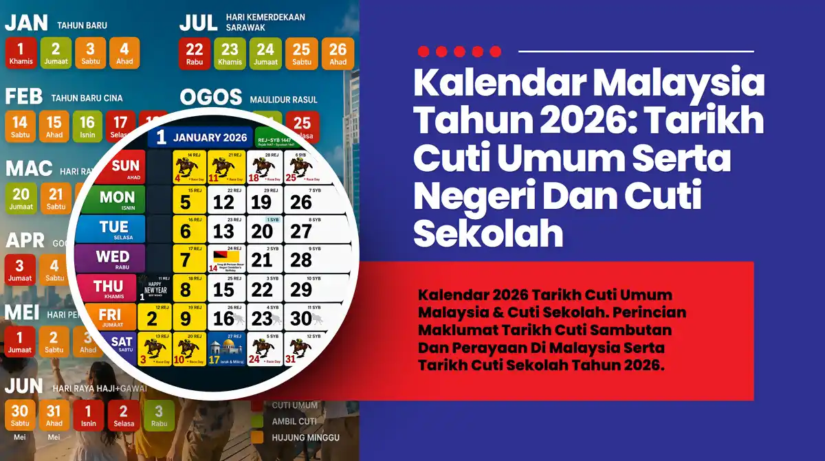 kalendar 2026 terkini