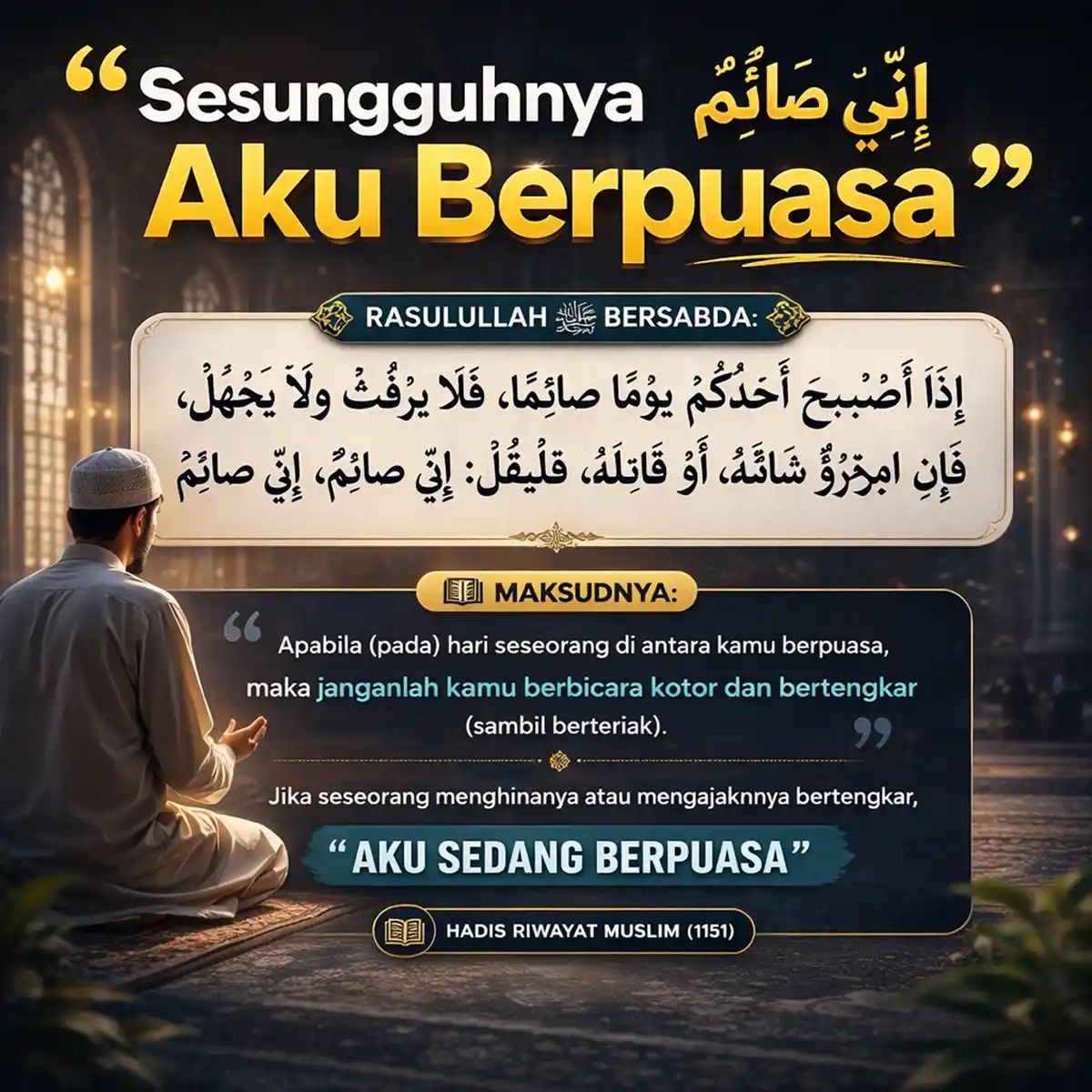 ketahui orang berpuasa