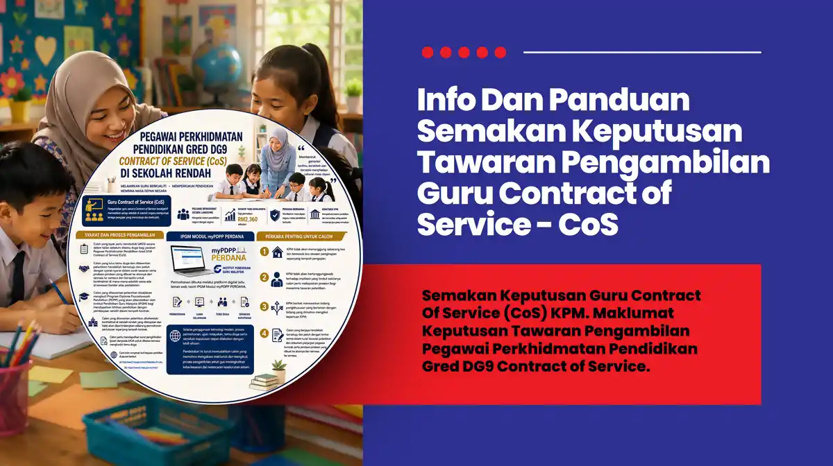 keputusan tawaran guru cos