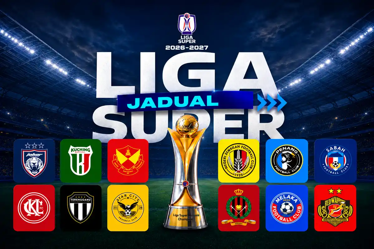 liga super 2026 2027 jadual