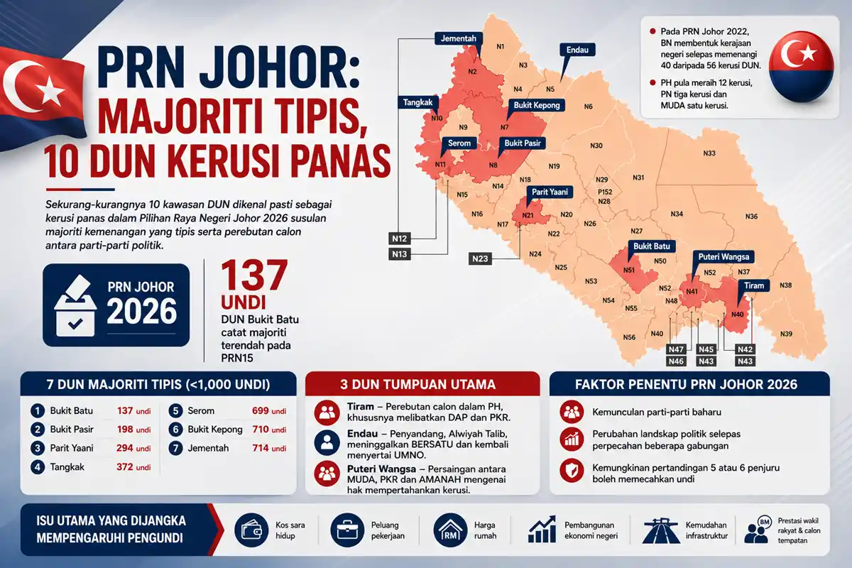 pilihan raya negeri johor 2026