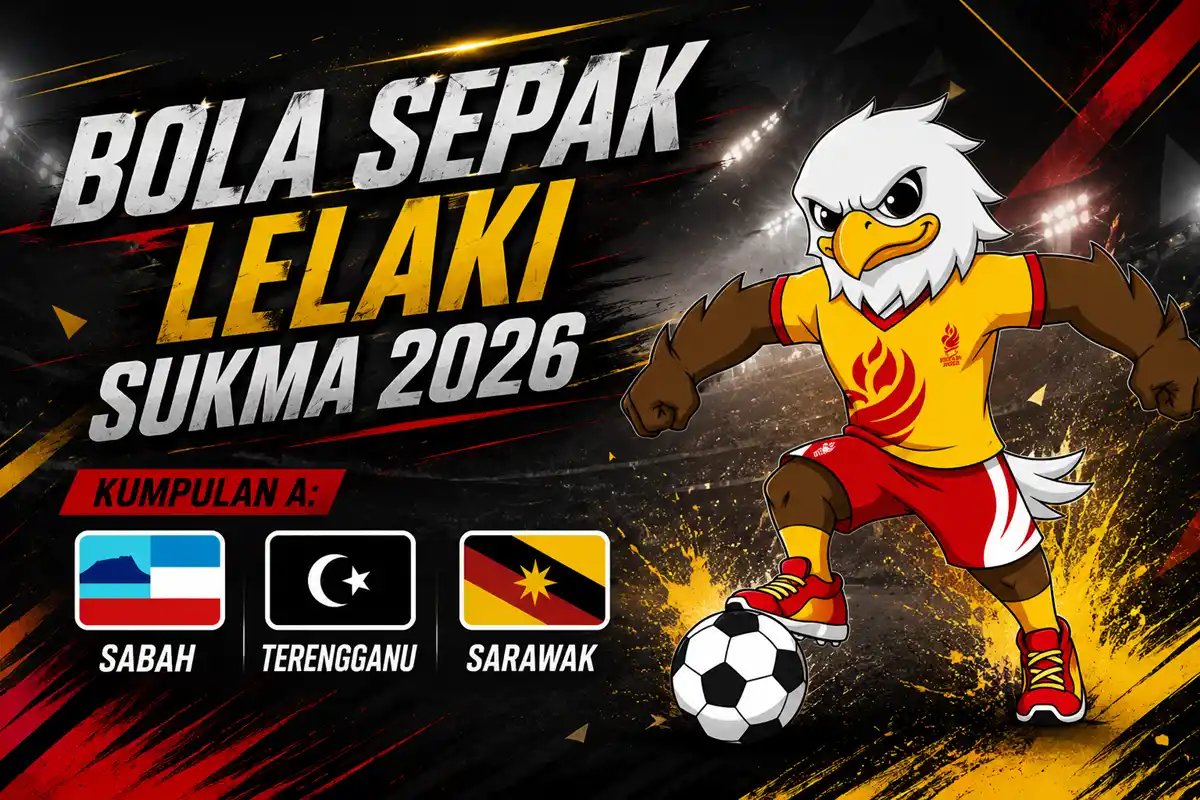 bola sepak lelaki sukma 2026 kumpulan a