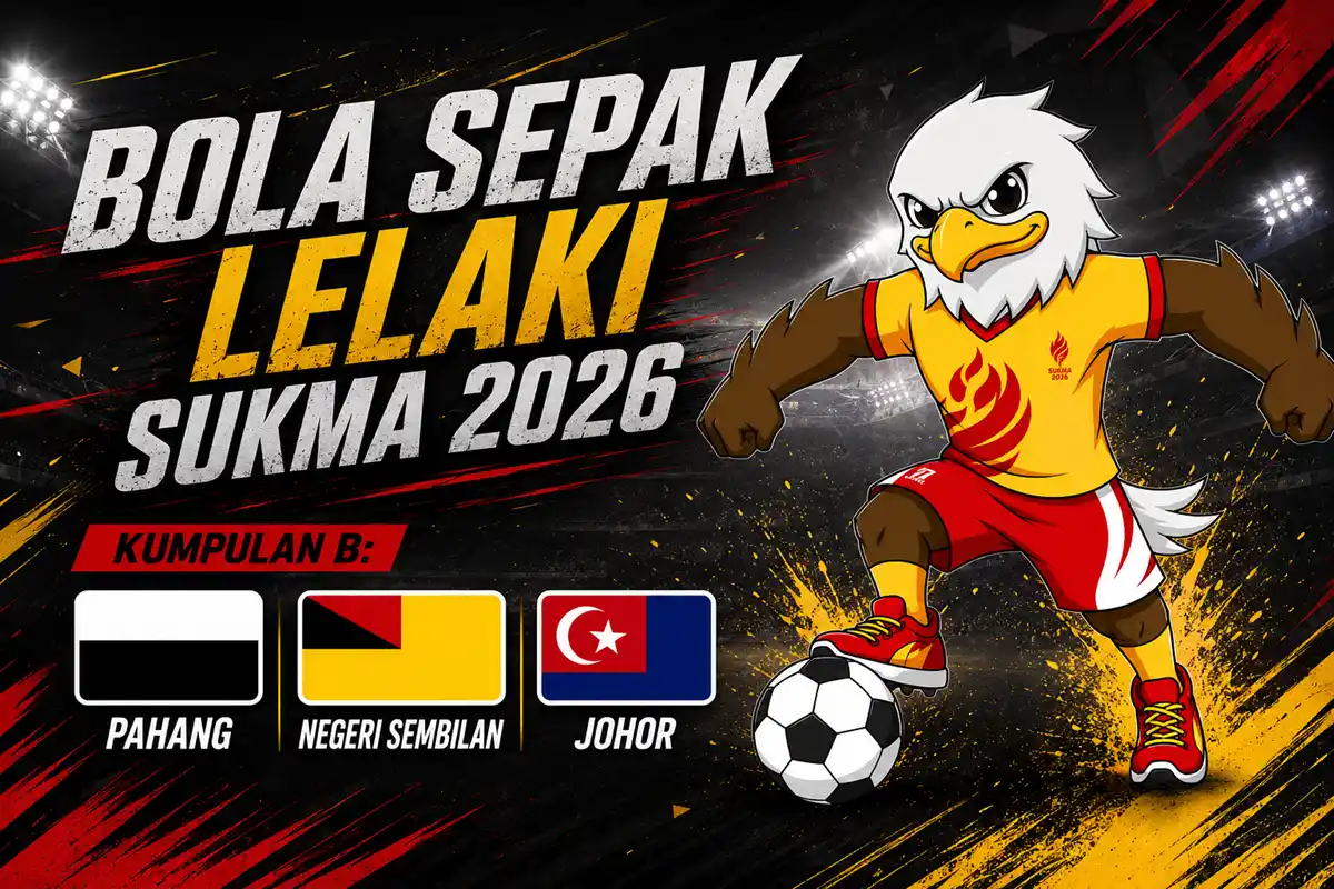 bola sepak lelaki sukma 2026 kumpulan b