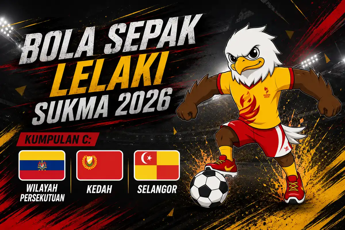 bola sepak lelaki sukma 2026 kumpulan c