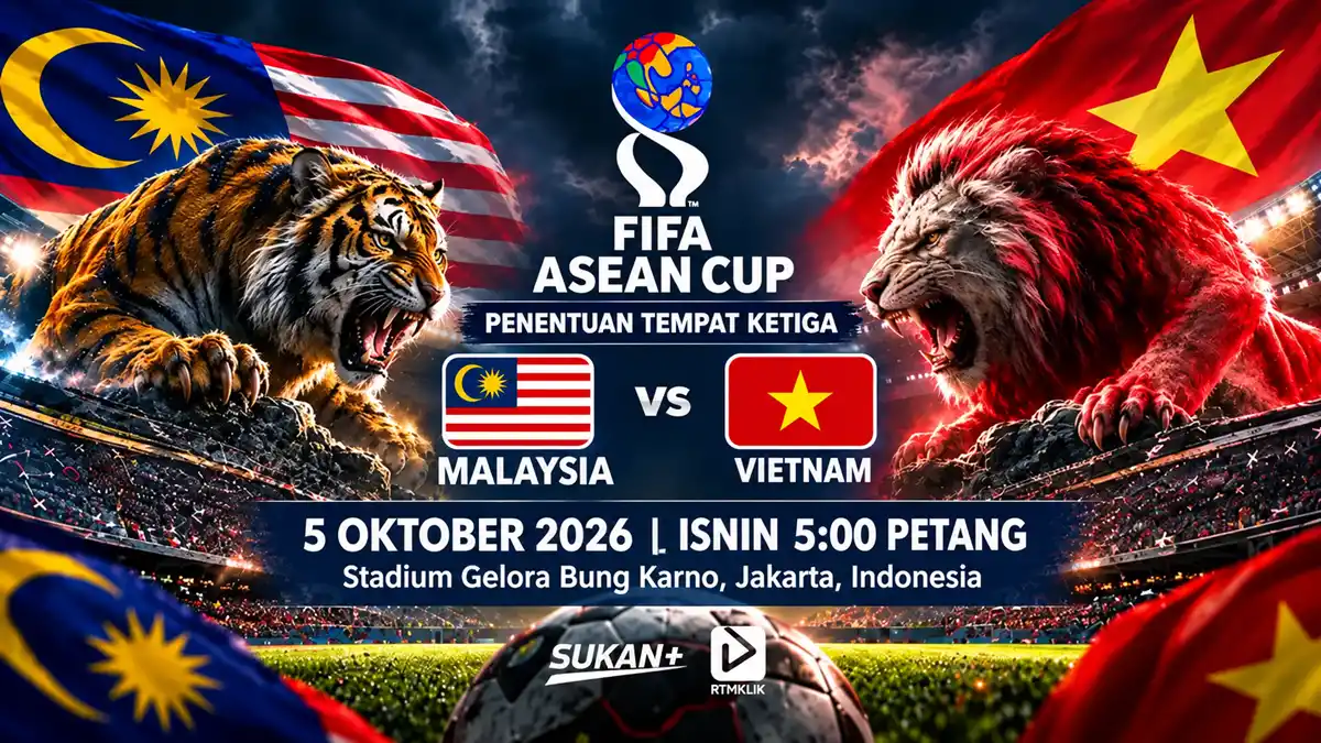 live rtm malaysia vs vietnam fifa asean cup 2026
