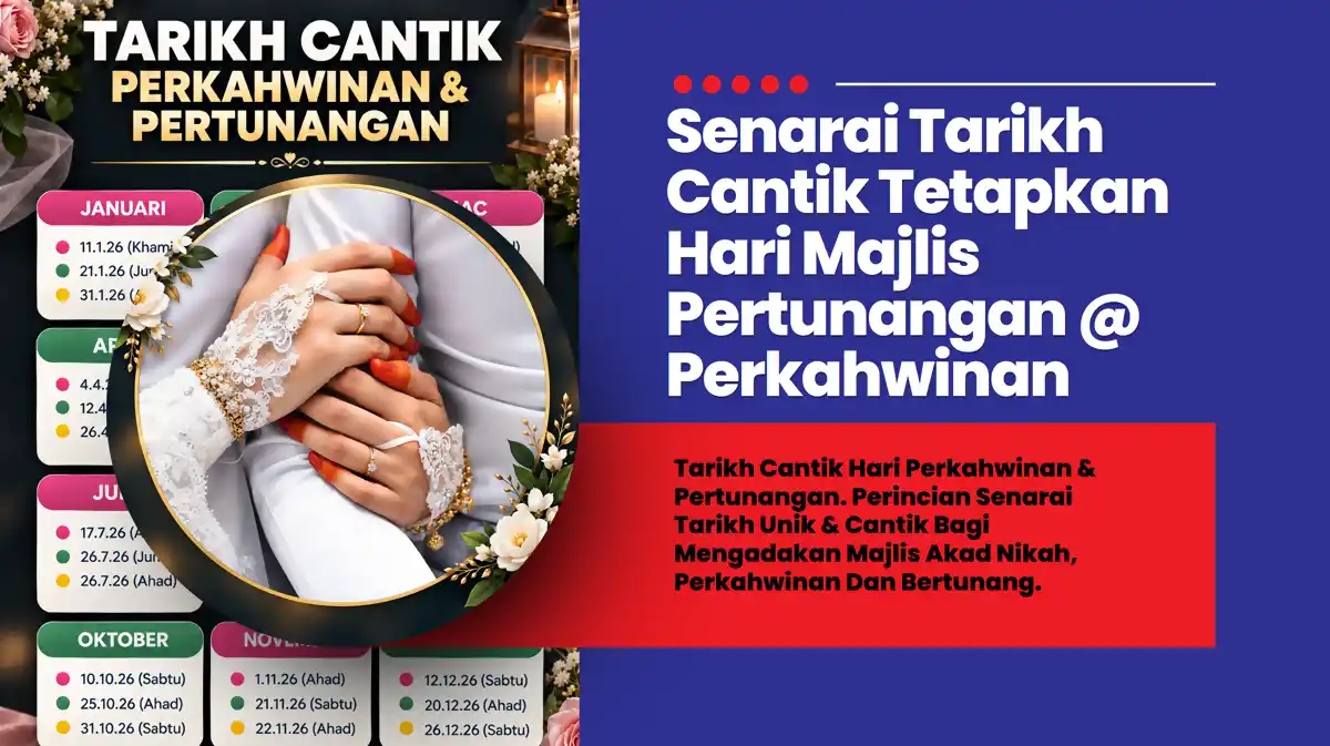 date cantik majlis kahwin tunang