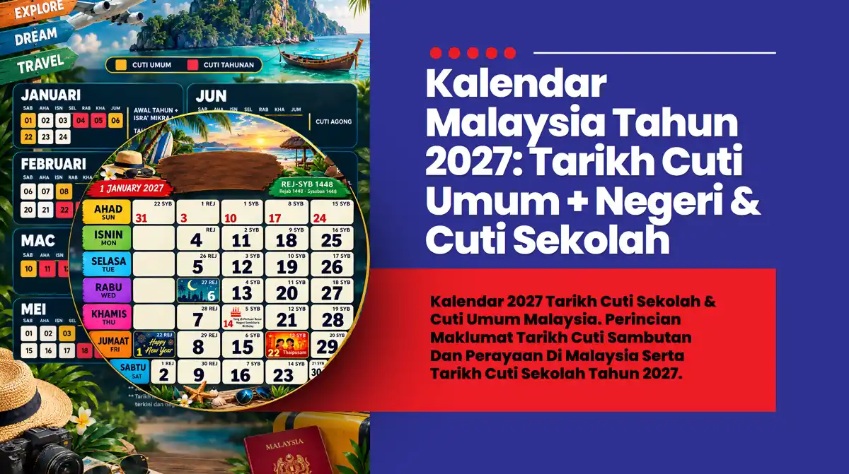 kalendar 2027 cuti
