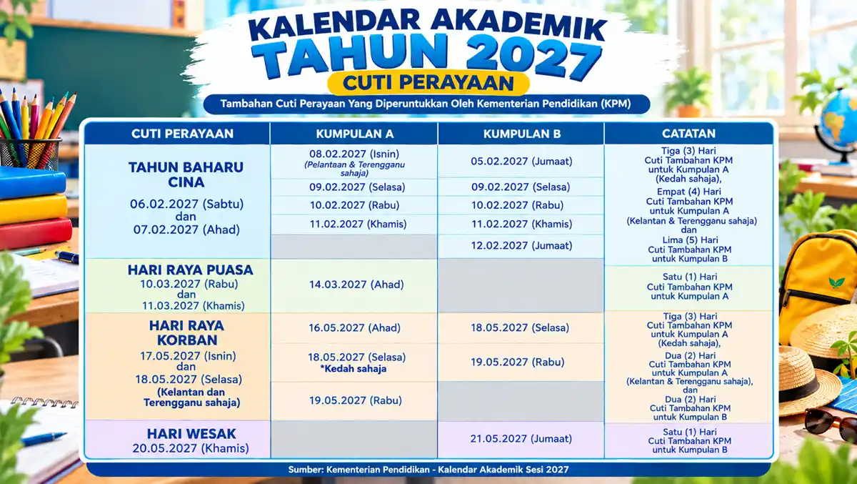 cuti sekolah perayaan 2027 1